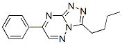 9-butyl-4-phenyl-1,2,5,7,8-pentazabicyclo[4.3.0]nona-2,4,6,8-tetraene Structure