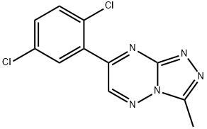 4-(2,5-dichlorophenyl)-9-methyl-1,2,5,7,8-pentazabicyclo[4.3.0]nona-2, 4,6,8-tetraene 구조식 이미지