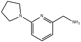 2-(아미노메틸)-6-피롤리딘-1-일피리딘 구조식 이미지