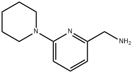 1-(6-PIPERIDIN-1-YLPYRIDIN-2-YL)METHYLAMINE 97 구조식 이미지