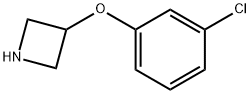3-(3-chlorophenoxy)azetidine 구조식 이미지