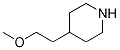 Piperidine, 4-(2-methoxyethyl)-, hydrochloride (1:1) Structure