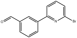 3-(3-Methoxypyridin-2-yl)benzaldehyde Structure