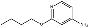 4-PyridinaMine, 2-butoxy- Structure