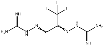 트리플루오로메틸글리옥살-비스(구아닐히드라존) 구조식 이미지