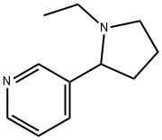 (R,S)-N-Ethylnornicotine 구조식 이미지