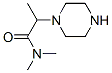 1-피페라진아세트아미드,N,N,-알파-트리메틸-(9CI) 구조식 이미지