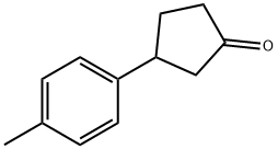 3-(4-METHYLPHENYL)CYCLOPENTANONE Structure
