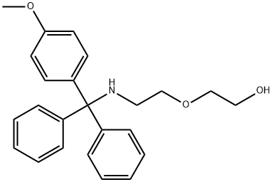 2-(2-(MONOMETHOXYTRITYLAMINO)ETHOXY)ETHANOL Structure