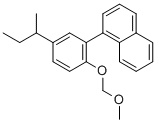 1-(5-SEC-BUTYL-2-(METHOXYMETHOXY)PHENYL)NAPHTHALENE Structure