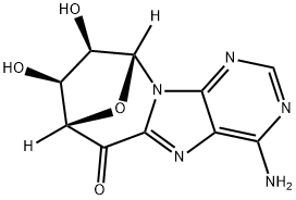 5'-OXO-8,5'-CYCLOADENOSINE Structure