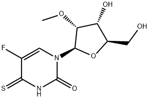 5-FLUORO-2'-O-메틸-4-티우리딘 구조식 이미지