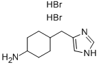 4-(1H-IMIDAZOL-4-YLMETHYL)-CYCLOHEXYLAMINE 2HBR Structure