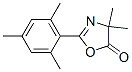 5(4H)-Oxazolone,  4,4-dimethyl-2-(2,4,6-trimethylphenyl)- 구조식 이미지