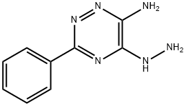 6-Amino-3-phenyl-1,2,4-Triazin-5(2H)-one hydrazone 구조식 이미지