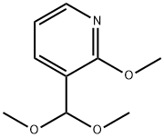 3-디메톡시메틸-2-메톡시-피리딘 구조식 이미지