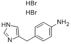 4-(1H-IMIDAZOL-4-YLMETHYL)-PHENYLAMINE 2HBR Structure