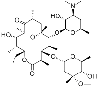 6-O-methylerythromycin B Structure