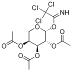 2,3,4-Tri-O-acetyl-beta-L-arabinopyranosyl 2,2,2-TrichloroacetiMidate 구조식 이미지