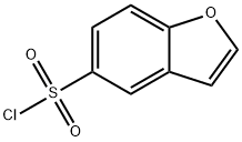 Benzofuran-5-ylmethanesulfonyl chloride 구조식 이미지