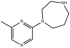 1-(6-METHYLPYRAZIN-2-YL)-1,4-DIAZEPANE 구조식 이미지