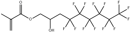 3-PERFLUOROHEXYL-2-HYDROXYPROPYL METHACRYLATE Structure