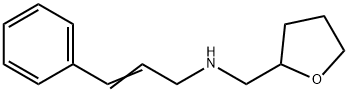(3-PHENYL-2-PROPEN-1-YL)(TETRAHYDRO-2-FURANYLMETHYL)AMINE HYDROCHLORIDE 구조식 이미지