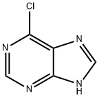 6-Chloropurine Structure