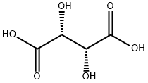 L(+)-винная кислота структурированное изображение