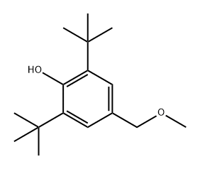 2,6-di-tert-butyl-4-(methoxymethyl)phenol  구조식 이미지
