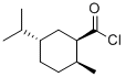 Cyclohexanecarbonyl chloride, 2-methyl-5-(1-methylethyl)-, [1R-(1alpha,2alpha,5beta)]- (9CI) Structure