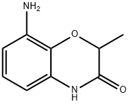8-AMINO-2-METHYL-2H-BENZO[B][1,4]OXAZIN-3(4H)-ONE 구조식 이미지