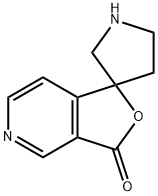 3H-스피로[푸로[3,4-c]피리딘-1,3'-피롤리딘]-3-온 구조식 이미지