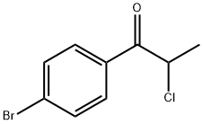 1-(4-BROMO-PHENYL)-2-CHLORO-PROPAN-1-ONE Structure