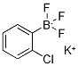 Potassium 2-chlorophenyltrifluoroborate 구조식 이미지