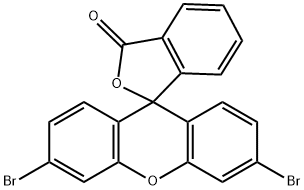 Spiro[isobenzofuran-1(3H),9'-[9H]xanthen]-3-one, 3',6'-dibromo- 구조식 이미지