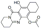 12H-Benzo[g]pyrido[2,1-b]quinazolin-12-one,  6-(acetyloxy)-1,2,3,4,7,8,9,10-octahydro-11-hydroxy- Structure