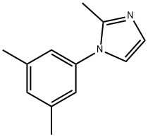 1-(3,5-다이메틸페닐)-2-메틸-1H-이미다졸 구조식 이미지
