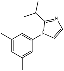 1-(3,5-DIMETHYLPHENYL)-2-ISOPROPYL-1H-IMIDAZOLE Structure