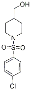 1-[(4-Chlorophenyl)sulphonyl]-4-(hydroxymethyl)piperidine, 4-Chlorophenyl 4-(hydroxymethyl)piperidin-1-yl sulphone Structure