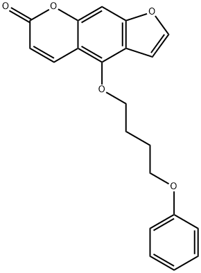 5-(4-PHENOXYBUTOXY)PSORALEN Structure