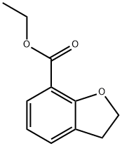 ethyl 2,3-dihydrobenzofuran-7-carboxylate 구조식 이미지