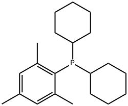 DICYCLOHEXYL-(2,4,6-TRIMETHYLPHENYL)PHO& 구조식 이미지