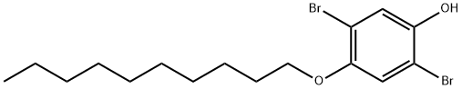 2,5-DIBROMO-4-(DECYLOXY)PHENOL, 99% Structure