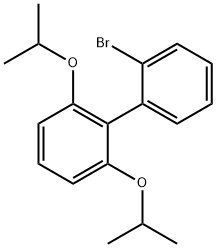 2-BROMO-2',6'-DIISOPROPOXY-1,1'-BIPHENYL 구조식 이미지