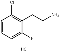 2-(2-CHLORO-6-FLUOROPHENYL)ETHYLAMINE H& Structure