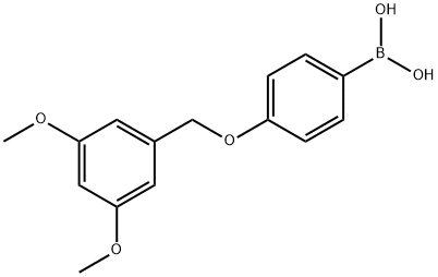 4-(3,5-dimethoxybenzyloxy)phenylboronic acid Structure
