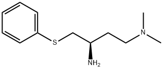 (R)-N1,N1-diMethyl-4-(phenylthio)butane-1,3-diaMine Structure
