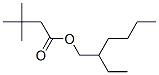 2-ethylhexyl 3,3-dimethylbutyrate Structure
