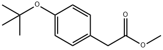 4-(1,1-DIMETHYLETHOXY)-BENZENEACETIC ACID METHYL ESTER Structure